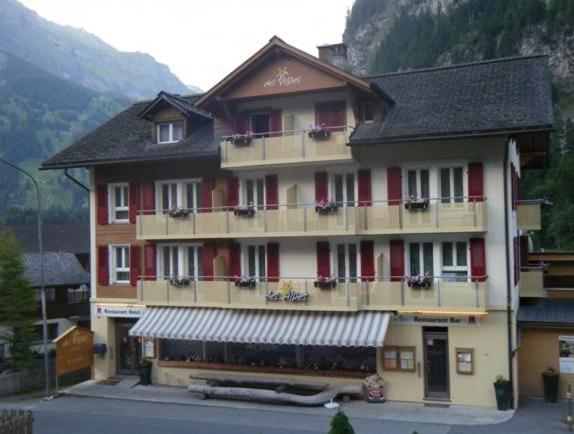 Hotel Des Alpes Кандерштег Экстерьер фото