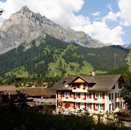 Hotel Des Alpes Кандерштег Экстерьер фото
